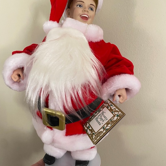 Vintage 1991 Norman Rockwell Ashton Drake Scotty Plays Santa MINT IN BOX - Picture 4 of 15